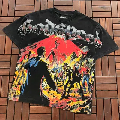 ￥~89 GODSPEED T-SHIRT 77061229 (im 185CM 80KG iwear size M in the photo)