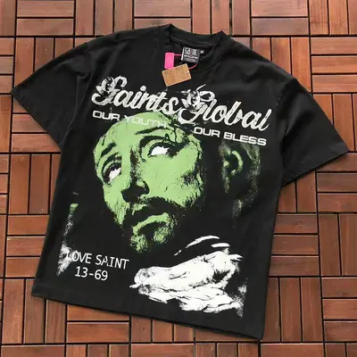 ￥~85 SAINT MICHAEL T-SHIRT 77061242 (im 185CM 80KG iwear size M in the photo)
