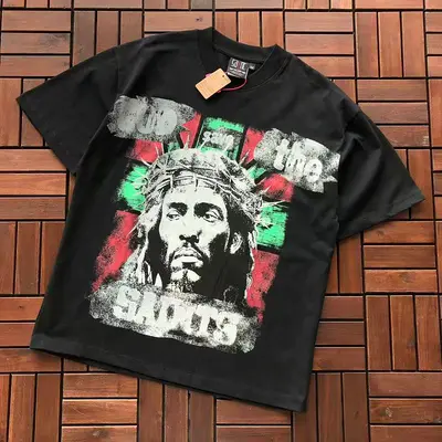 ￥~85 SAINT MICHAEL T-SHIRT 77061227 (im 185CM 80KG iwear size M in the photo)
