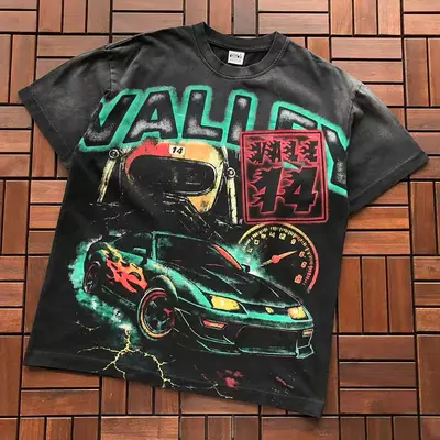 ￥~89 VA🔥L🔥Y T-SHIRT 77061232 (im 185CM 80KG iwear size M in the photo)