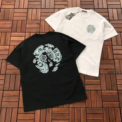 ¥~125 CH🔥OM🔥 HE🔥RTS T-SHIRT 55061213 (im 185CM 70KG iwear size L in the photo)