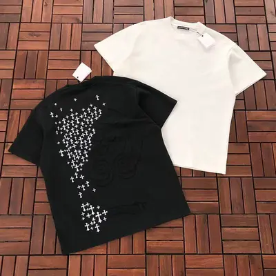 ¥~125 CH🔥OM🔥 HE🔥RTS T-SHIRT 55061229 (im 185CM 70KG iwear size M in the photo)