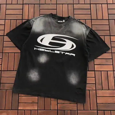 ¥~89 HELLSTAR T-SHIRT 77061224 (im 185CM 80KG iwear size M in the photo)