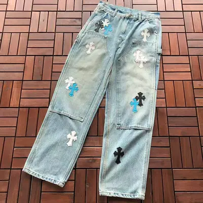 ￥305 CH🔥OM🔥 HE🔥RTS JEANS 88061413