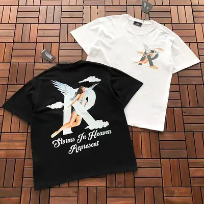 ￥~79 REPRESENT T-SHIRT 66061427 (im 185CM 80KG iwear size M in the photo)