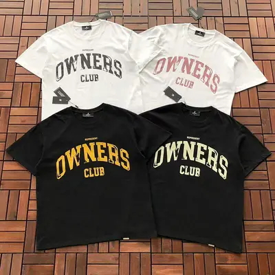 ￥~79 REPRESENT T-SHIRT 66061418 (im 185CM 80KG iwear size M in the photo)