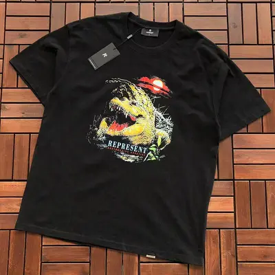 ￥~79 REPRESENT T-SHIRT 66061450 (im 185CM 80KG iwear size L in the photo)