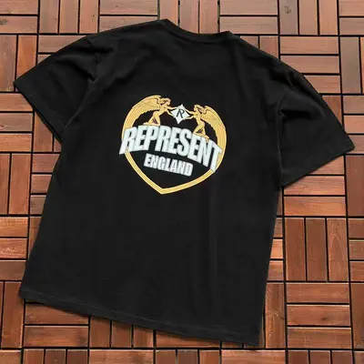 ￥~79 REPRESENT T-SHIRT 66061460 (im 185CM 80KG iwear size M in the photo)