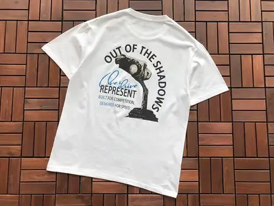 ￥~79 REPRESENT T-SHIRT 66061436 (im 185CM 80KG iwear size M in the photo)