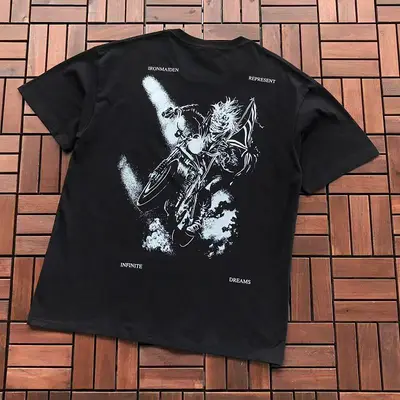 ￥~79 REPRESENT T-SHIRT 66061449 (im 185CM 80KG iwear size L in the photo)