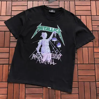 ￥~79 REPRESENT & METALLICA T-SHIRT 66061442 (im 185CM 80KG iwear size M in the photo)