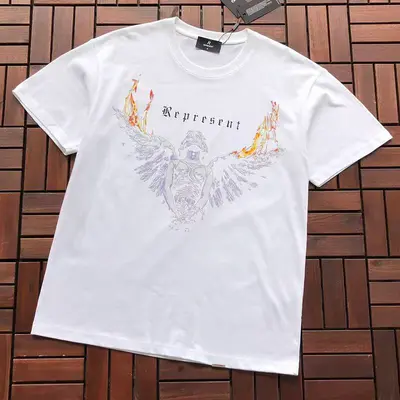 ￥~79 REPRESENT T-SHIRT 66061434 (im 185CM 80KG iwear size M in the photo)
