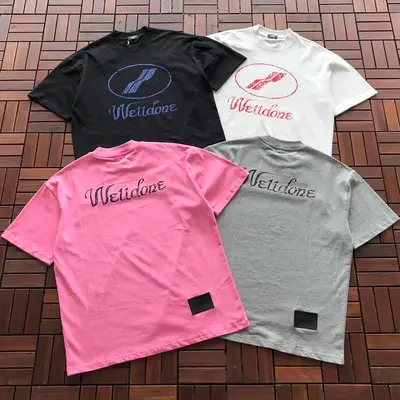 ¥~99 WE11DONE T-SHIRT 77061412 (im 185CM 70KG iwear size M in the photo)
