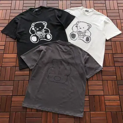 ¥~99 WE11DONE T-SHIRT 77061420 (im 185CM 70KG iwear size M in the photo)