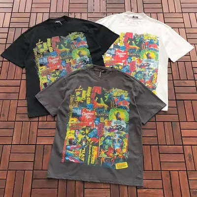 ¥~99 WE11DONE T-SHIRT 77061422 (im 185CM 70KG iwear size M in the photo)