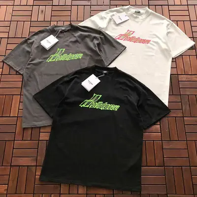 ¥~95 WE11DONE T-SHIRT 77061508 (im 185CM 70KG iwear size M in the photo)