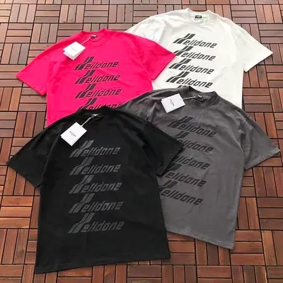 ¥~89 WE11DONE T-SHIRT 77061503 (im 185CM 70KG iwear size M in the photo)