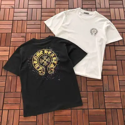 ￥~89 CH🔥OM🔥 HE🔥RTS T-SHIRT 77061556 (im 185CM 70KG iwear size M in the photo)
