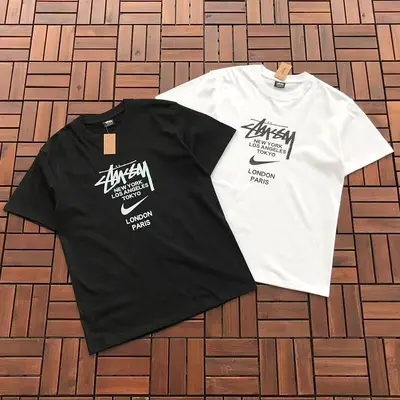 ￥~79 ST🔥S🔥Y & N🔥K🔥T-SHIRT 77061535 (im 185CM 70KG iwear size M in the photo)