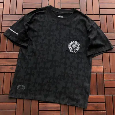 ￥~109 CH🔥OM🔥 HE🔥RTS T-SHIRT 77061573 (im 185CM 70KG iwear size M in the photo)