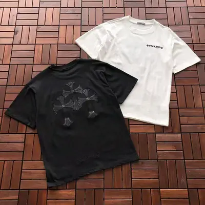￥~115 CH🔥OM🔥 HE🔥RTS T-SHIRT 77061511(im 185CM 70KG iwear size M in the photo)