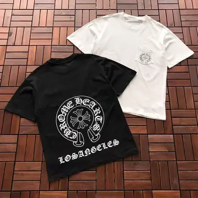 ￥~89 CH🔥OM🔥 HE🔥RTS T-SHIRT 77061516 (im 185CM 70KG iwear size M in the photo)
