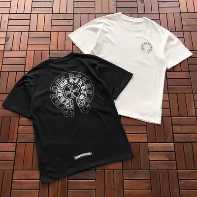 ￥~89 CH🔥OM🔥 HE🔥RTS T-SHIRT 77061515 (im 185CM 70KG iwear size M in the photo)