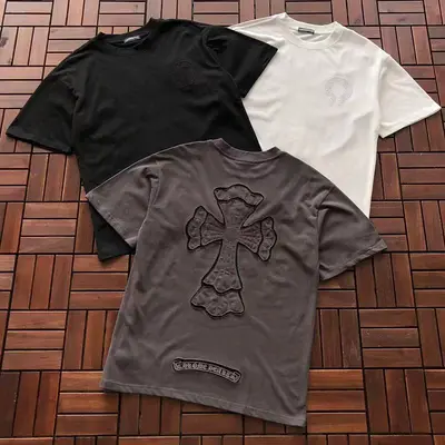 ￥~99 CH🔥OM🔥 HE🔥RTS T-SHIRT 77061510 (im 185CM 70KG iwear size M in the photo)