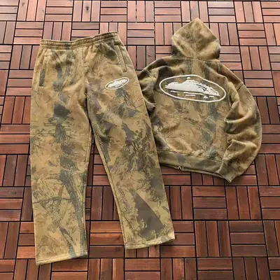 TOP￥~185 PANTS￥~139 C🔥RT🔥🔥Z HOODIE TROUSERS FLEECE 77061642