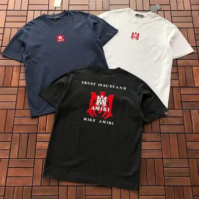 ￥~119 AMIRI T-SHIRT 55061601 (im 185CM 80KG iwear size L in the photo)