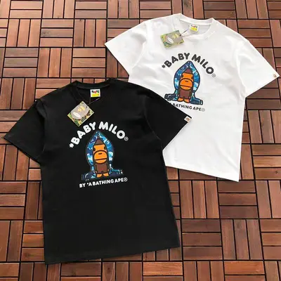 ¥~89 BAPE T-SHIRT 55061618 (im 185CM 80KG iwear size M in the photo)