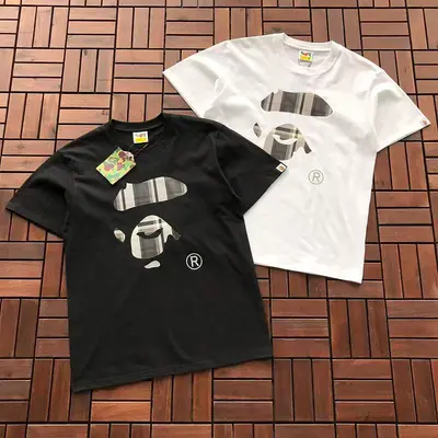 ¥~89 BAPE T-SHIRT 55061611 (im 185CM 80KG iwear size M in the photo)