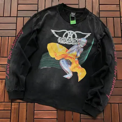 ¥~135 SAINT MICHAEL LONG-SLEEVE 55061709 (im 185CM 80KG iwear size S in the photo)