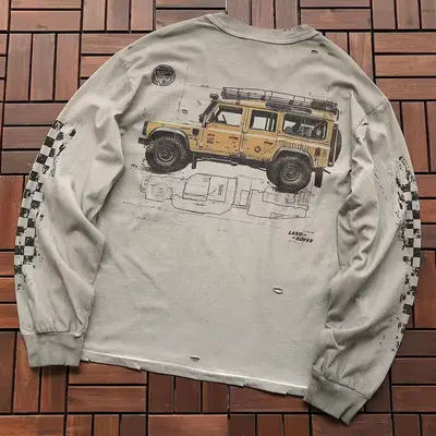 ¥~135 SAINT MICHAEL LONG-SLEEVE 55061708 (im 185CM 80KG iwear size S in the photo)