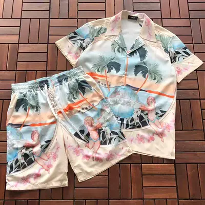 TOP￥~ 99 PANTS ￥~99 AMIRI T-SHIRT SHIRT SHORTS 77061800 (im 185CM 70KG iwear size L in the photo)