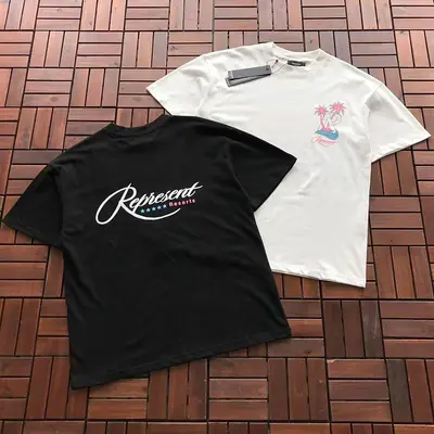 ¥~109 REPRESENT T-SHIRT 77061829 (im 180CM 68KG iwear size M in the photo)
