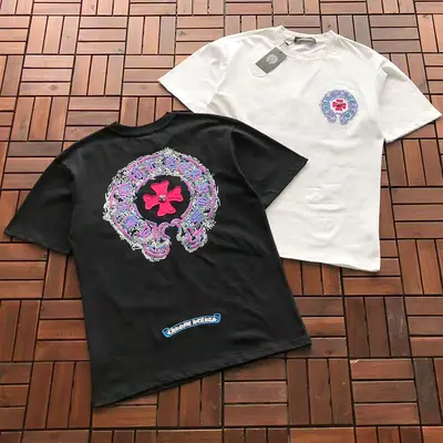 ¥~139 CH🔥OM🔥 HE🔥RTS T-SHIRT 55061814 (im 180CM 68KG iwear size S in the photo)