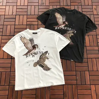¥~109 REPRESENT T-SHIRT 77061826 (im 180CM 68KG iwear size S in the photo)