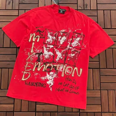 ￥~109 M🔥🔥ED E🔥🔥TI🔥N T-SHIRT 55062174 (im 180CM 68KG iwear size S in the photo)