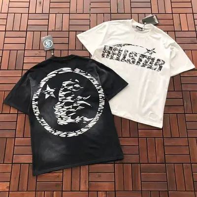 BLACK￥~109 WHITE~95 HELLSTAR T-SHIRT 55062130 (im 180CM 68KG iwear size S in the photo)