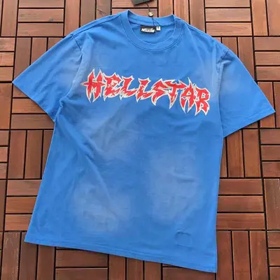 ￥~99 HELLSTAR T-SHIRT 55062129 (im 180CM 68KG iwear size S in the photo)