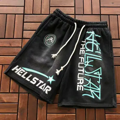 ￥~125 HELLSTAR SHORTS 55062113 (im 180CM 68KG iwear size S in the photo)