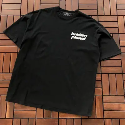 ￥~99 BROKEN PLANET T-SHIRT 55062108 (im 180CM 68KG iwear size L in the photo)