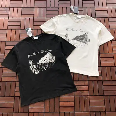 ￥~85 R🔥U🔥E T-SHIRT 77062249 (im 185CM 80KG iwear size M in the photo)