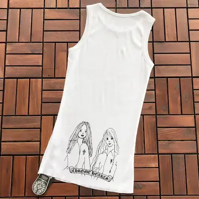 ￥~95 CH🔥OM🔥 HE🔥RTS VEST WOMAN 77062336