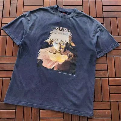 ￥~115 SAINT MICHAEL T-SHIRT 55062334 (im 185CM 70KG iwear size S in the photo)