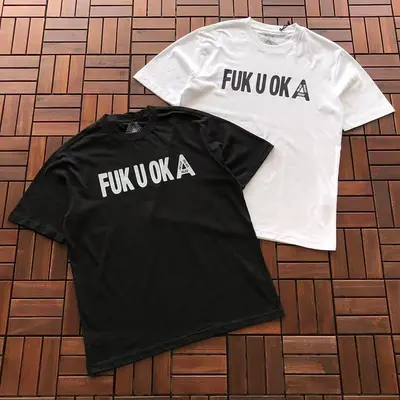 ￥~89 P🔥LA🔥E T-SHIRT 55062323 (im 185CM 70KG iwear size L in the photo)