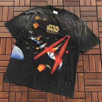 ￥~119 SAINT MICHAEL T-SHIRT 55062340 (im 185CM 70KG iwear size S in the photo)