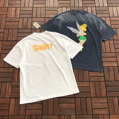 ￥~115 SAINT MICHAEL & DISNEY T-SHIRT 55062326 (im 185CM 70KG iwear size S in the photo)