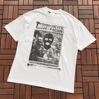 ￥~115 SAINT MICHAEL & JAMIE REID T-SHIRT 55062336 (im 185CM 70KG iwear size S in the photo)